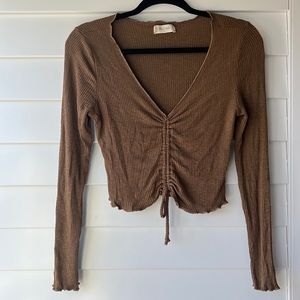 Altar’d State cinched long sleeve top